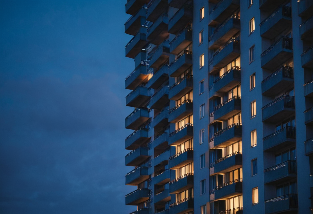 Wohnhochhaus, Neubau, Frankfurt am Main