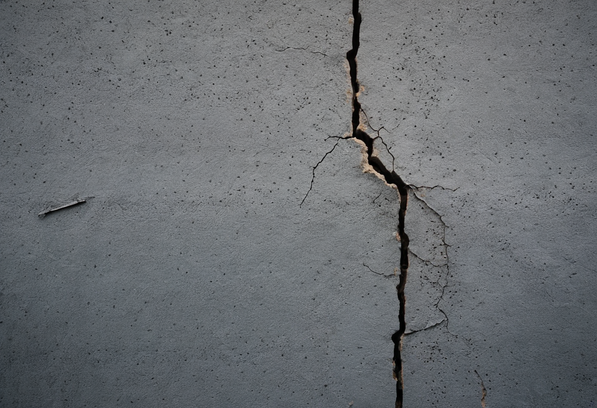 Strukturriss in einer Wand